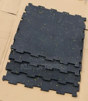 Rubber Gym Floor Mat 20mm Heavy Duty 4pcs