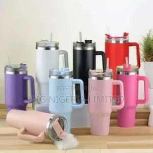 Stanley Tumbler With Handle And Straw Lid Stainless Steel