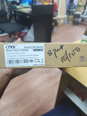 8port 10/100 Onv Smart Poe Switch