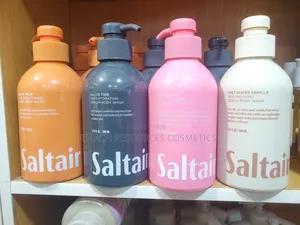 Saltair Serum Body Wash, Exotic Pulp, Pink Beach, Black Tide, 500ml