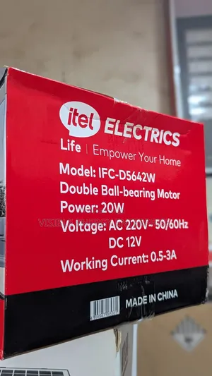 Itel 56-Inch Imperial Ac/Dc Solar Ceiling Fan.