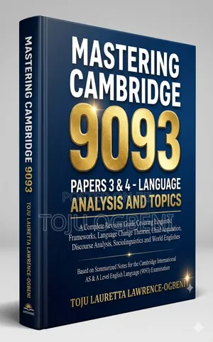 Mastering Cambridge 9093 Papers 3 4 - Language Analysis and Topics