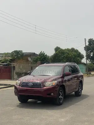 Toyota Highlander Sport 2009 Red