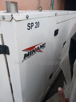 (Generrators) 20kva Mikano?