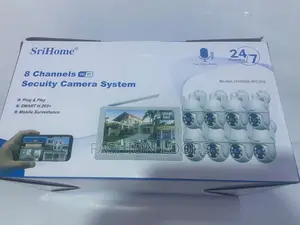 Security Camera. Wifi. 8 Channel