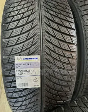 Michelin Pilot Alpin 5 Suv | 265/40r22 106v Xl - Brand New