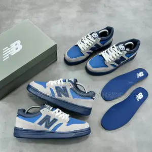 New _ New Balance Numeric 480 “Grey / Blue” Snks”•*
