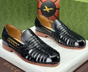 Gucci Quality Luxury Men Genuine Leather Shoe