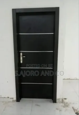 Standard HDF Wooden Doors With Frame; Complete Room Doors