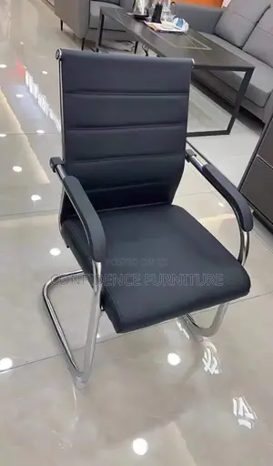 Quality Simple Visitors Leather Chair