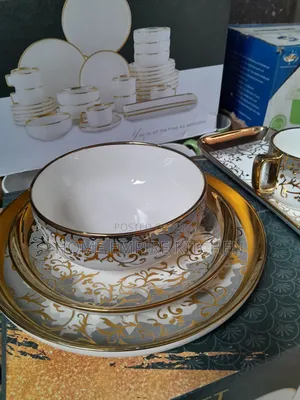 Gold Design Dinner Set