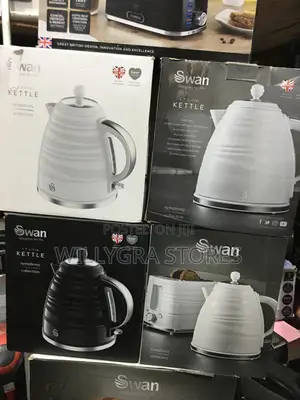 Swan Symphony 1.7l White Jug Kettle