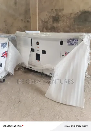 Brand New Perkins 100kva Soundproof Diesel Silent Lister