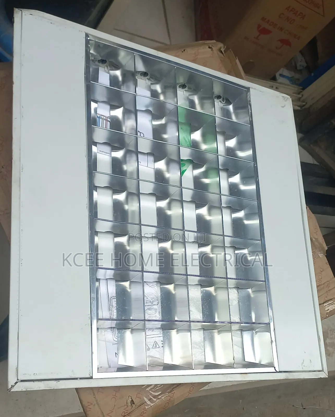 600x600 Led Modular Ceiling Light With Tube – Office Panel Light