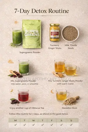 7-Day Premium Herbal Detox Reset Bundle