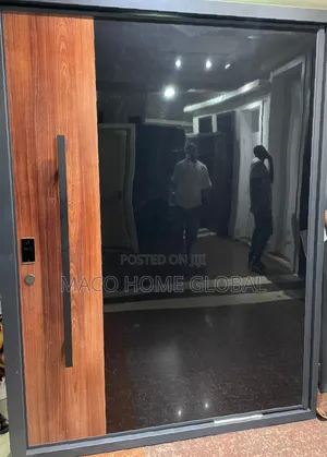 Quality Pivot Security Door 5ft by 8ft With Smart Lock