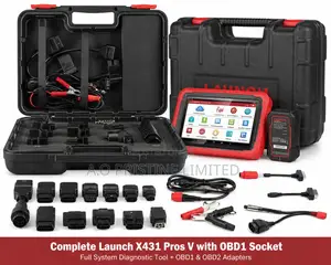 Launch Pros V5.0 Professional Car Scanner With Obd1 Adaptors