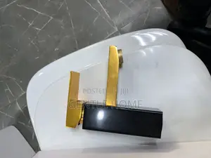 Black and Gold Basin Tap