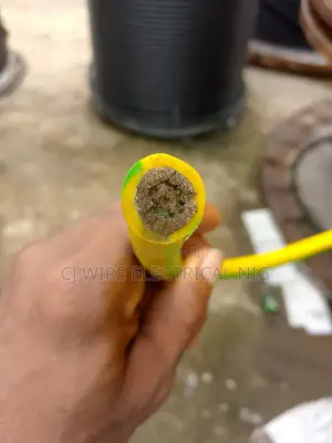 70mm Single Core Yellow and Green Cable PVC/PVC