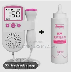 Fetal Doppler Detector Handheld Baby Heartbeat Monitor,