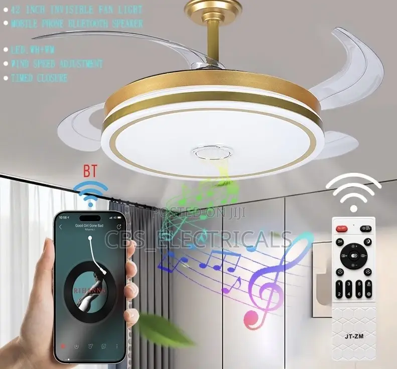 Smart Fan Chandelier Collection.