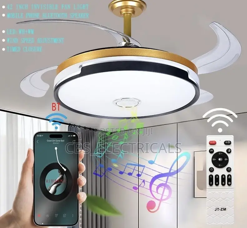 Smart Fan Chandelier Collection.