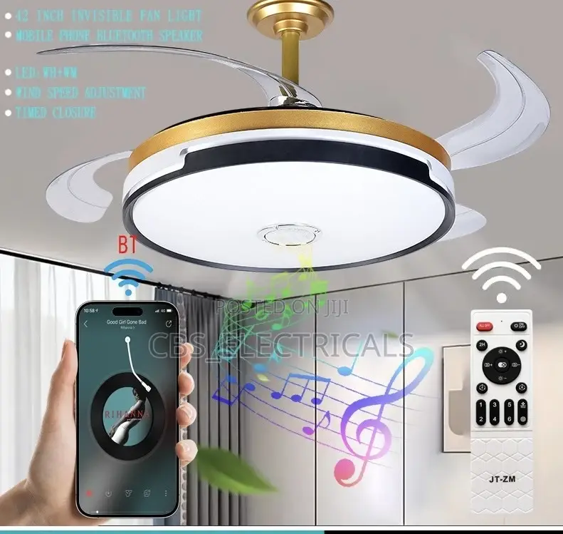 Smart Fan Chandelier Collection.