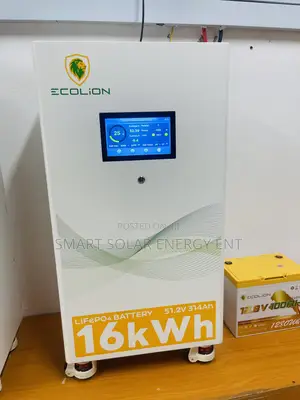 16kwh Ecolion 51.2v Lithium Battery