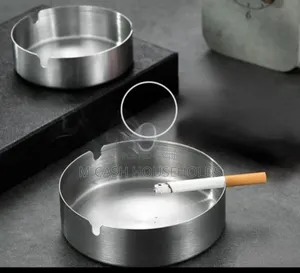 Durable Stainless Ash Tray for Hotels Lounges Restaurants