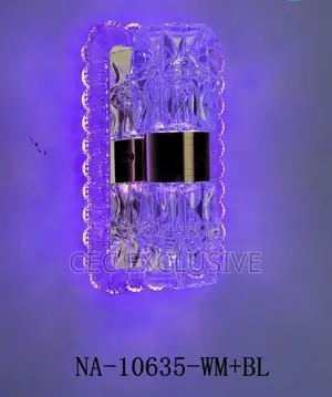 Led Crystal Clear Wall Light