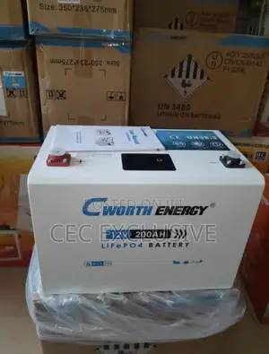 200ah 12v C Worth Solar Battery