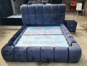 6 X 6 Classic Tranquil Bubble Bedframe With 1 Bedside Drawer