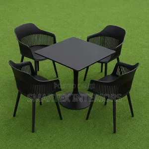 Best Quality Wooden Top Table With Chairs