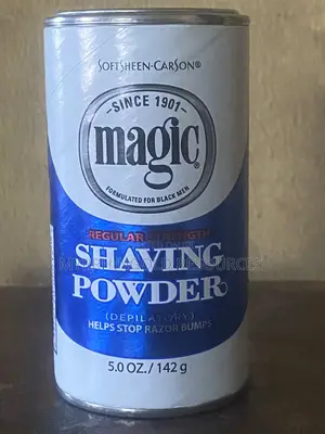 Softsheen Carson Magic Regular Strength Shaving Powder -142g - Blue