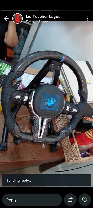 Carbon Fiber BMW Complete Steering Wheel