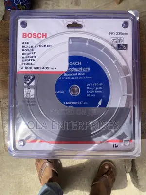 9inchs Bosch Disc