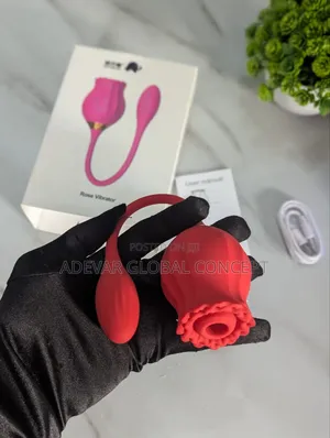 Two in One G Spot Clitoris Rose Sucking Vibrator Sex Toy for Women