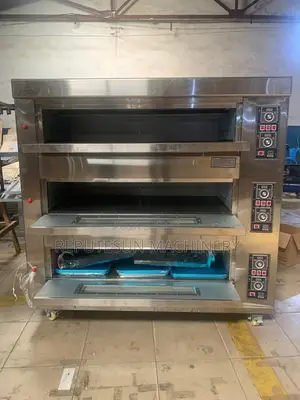 Gas Oven 3 Deck, 9 Trays Commercial and Industrial