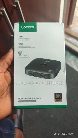 Ugreen Hdmi 2.1 Switch 2 In 1 Out At 60hz