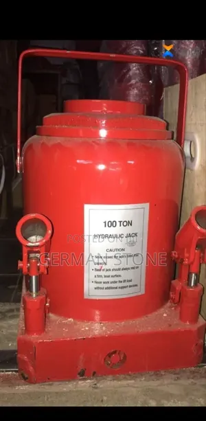 100-Ton Hydraulic Bottle Jack Designed for Heavy-Duty Lifting