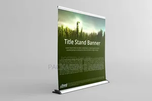 Solid Base-Wide Rollup Banner Stand (10x7ft) (Stand Only)