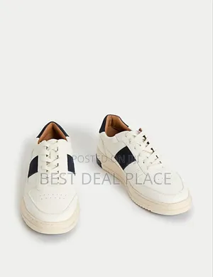 Mark Spencer Lace Up Retro Court Unisex Trainers (Original From Uk)