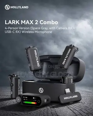 Lark Max 2 Microphone System Combo 4-Persons Version 340m Range Anc -