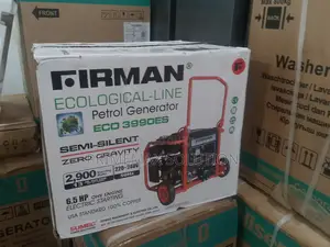 Firman Eco3990es Semi Silent Gasoline Generator With Wheels