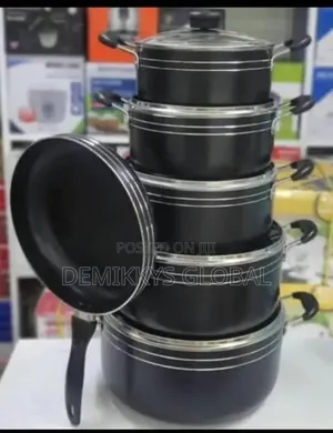 11 Pieces Non-Stick Cookware Sets