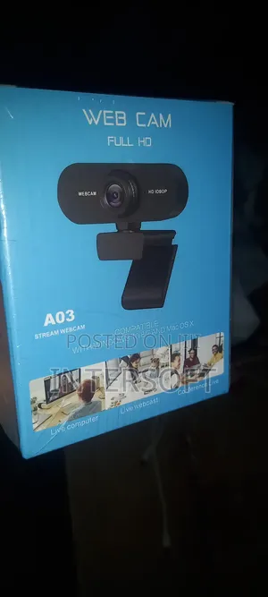 A03 Streaming Webcam. Full Hd 1080p For High-definition Video.