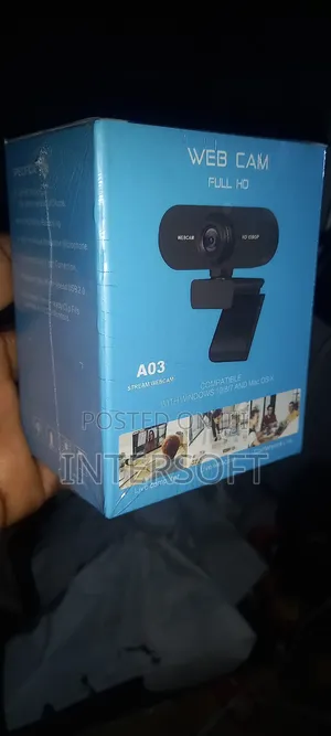 A03 Streaming Webcam. Full Hd 1080p For High-definition Video.