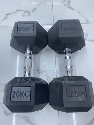 20kg Hexgonal Dumbbell