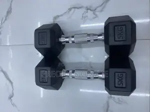 5kg Hexagonal Dumbbell