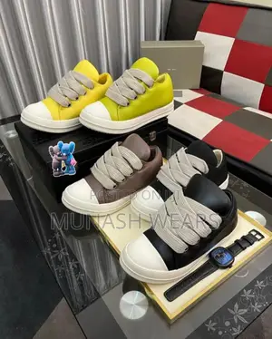 Rick Owen’S Sneakers Available in Black and Other Colors